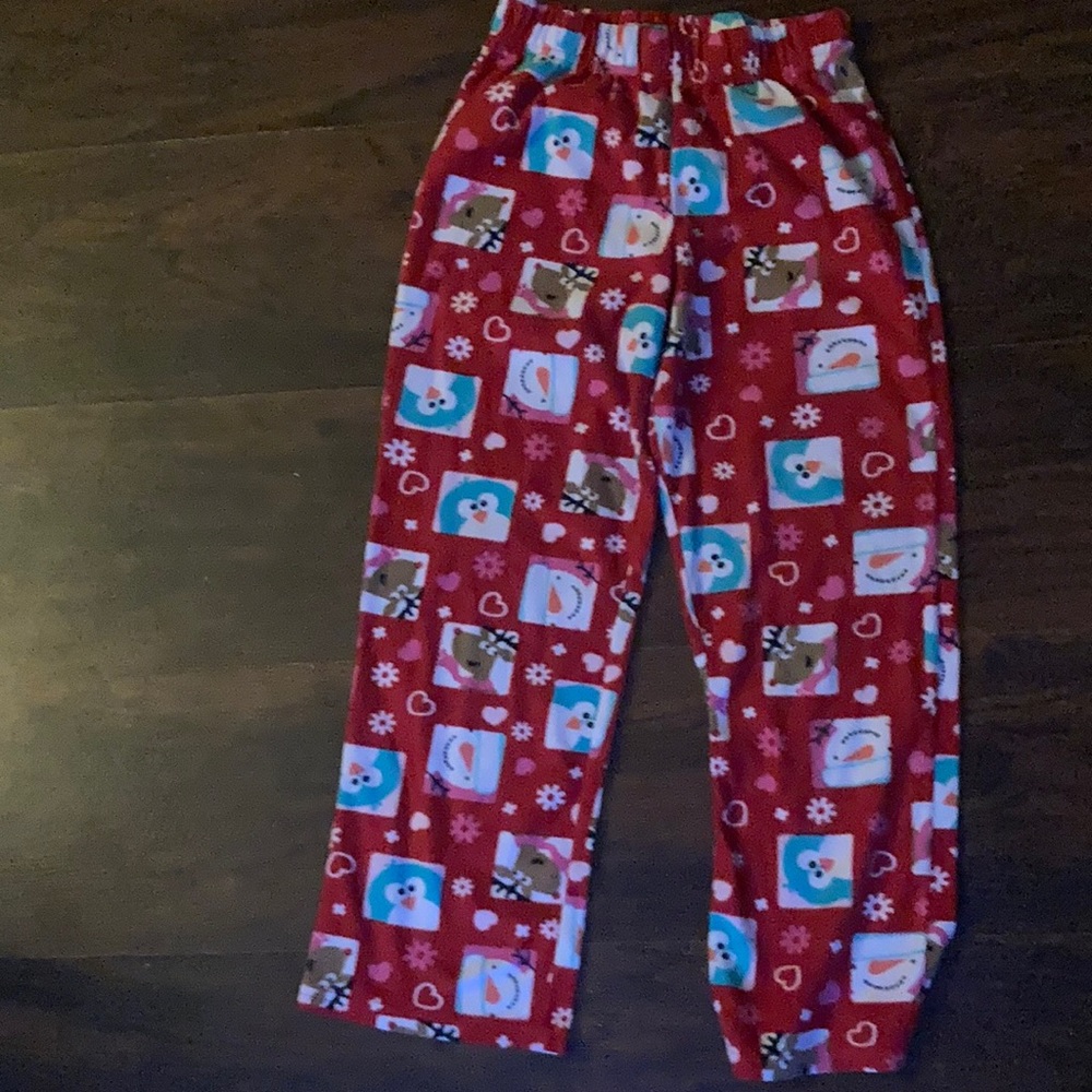 Girls Reindeer Pajama Pants Target